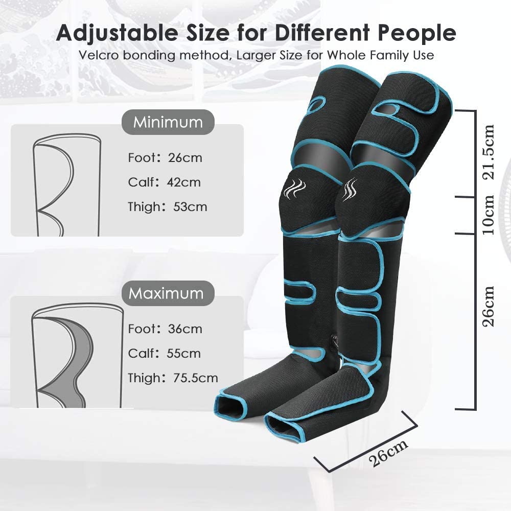 360° Foot air pressure leg massager