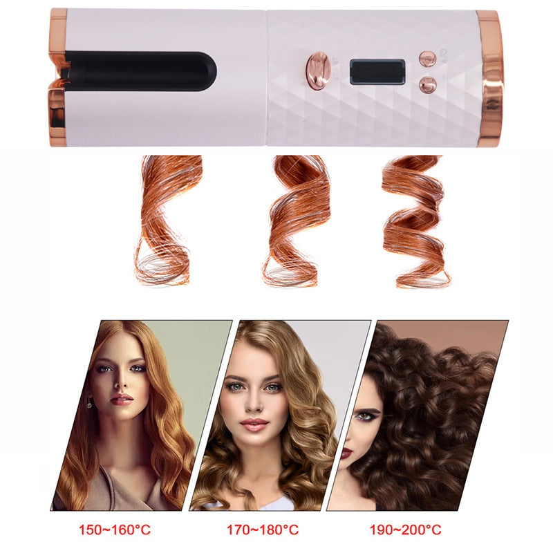 Automatic Wireless  Hair Curlers