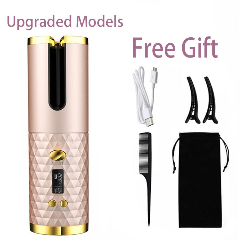 Automatic Wireless  Hair Curlers