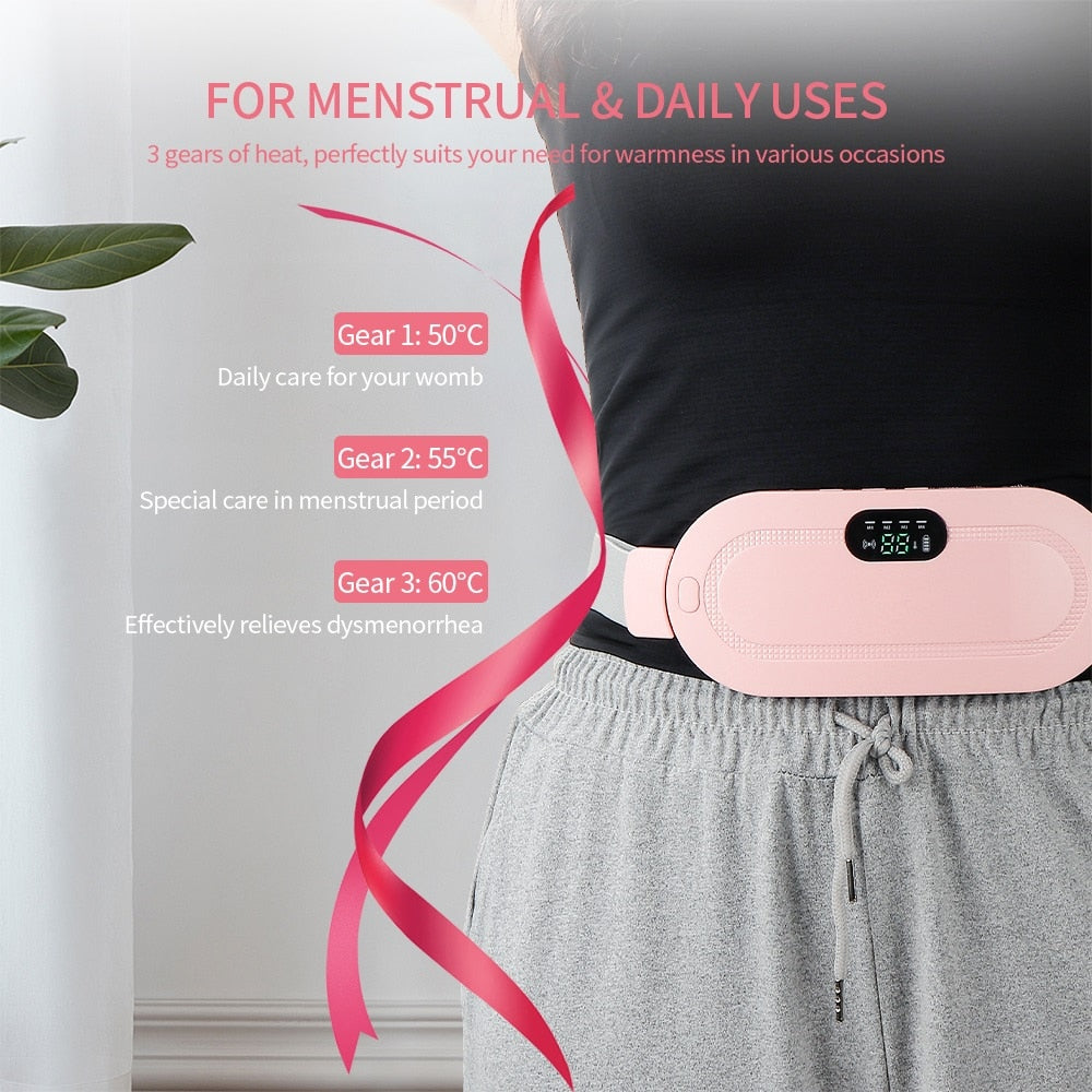 Relieve Menstrual Pain Belt Heating Pad