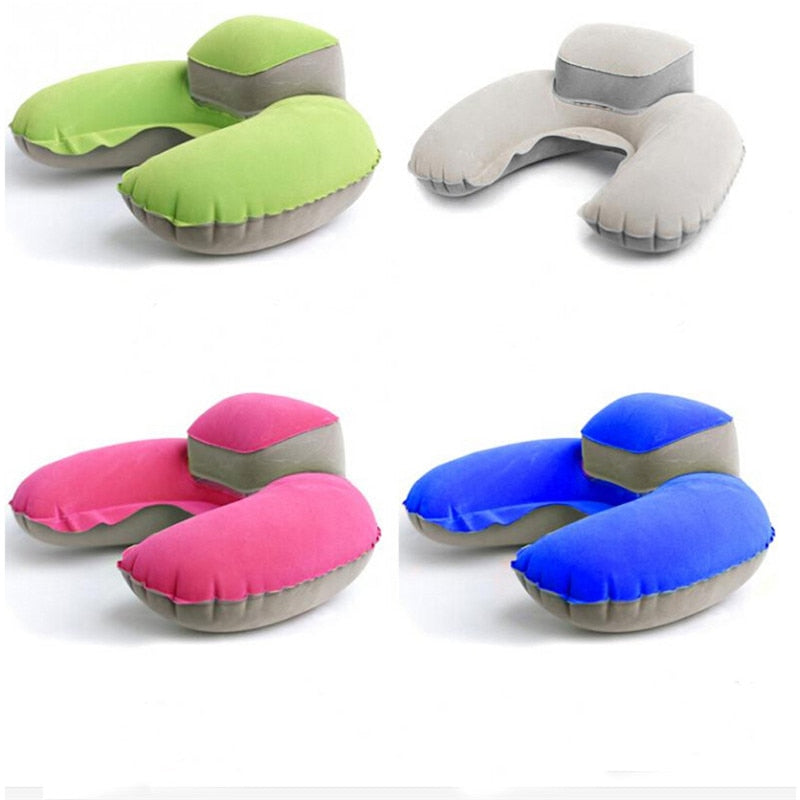 Foldable U-shaped Neck Support Pillow