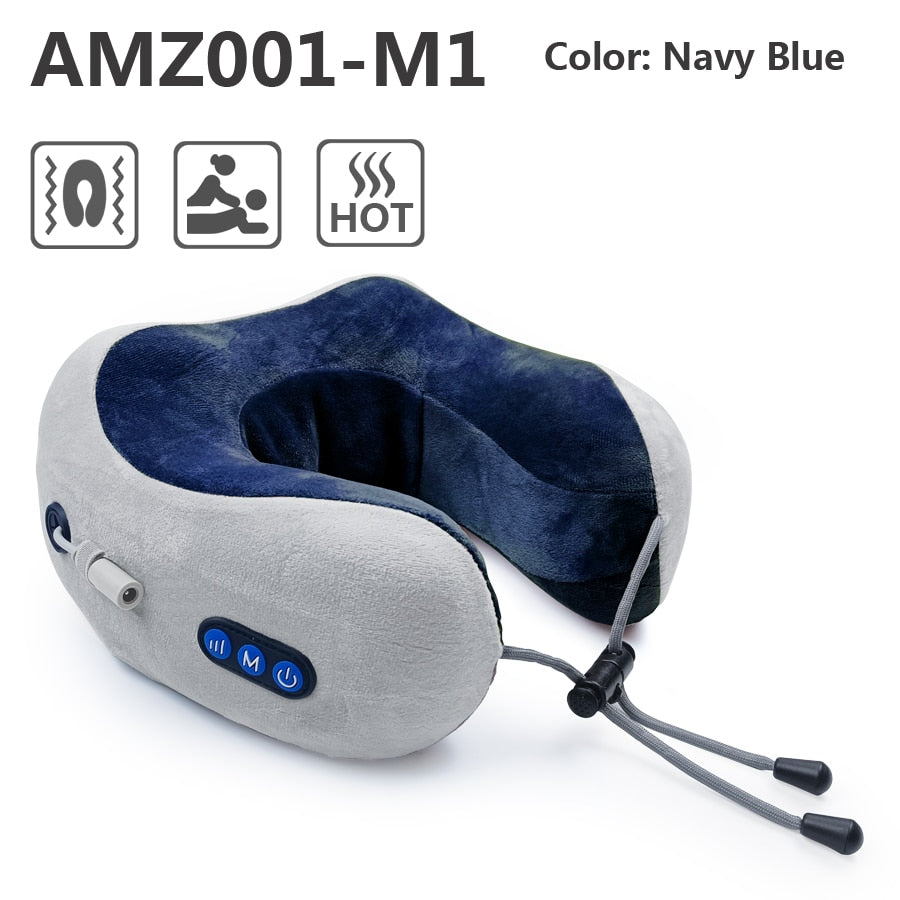 U-Shaped Electric Massage Pillow