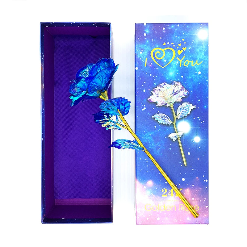 Galaxy Rose Flower Valentine's Day Gift