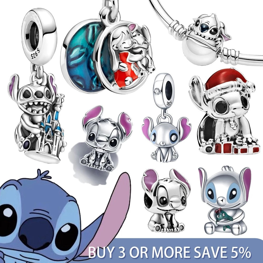 Disney Stitch Minnie Mouse Winnie Charms