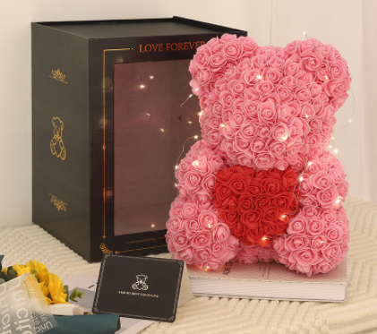 Valentine's Day Gift Rose Teddy Bear