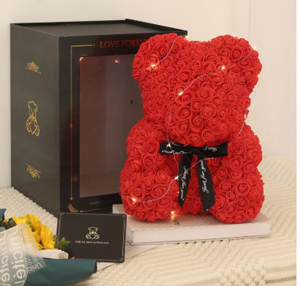 Valentine's Day Gift Rose Teddy Bear